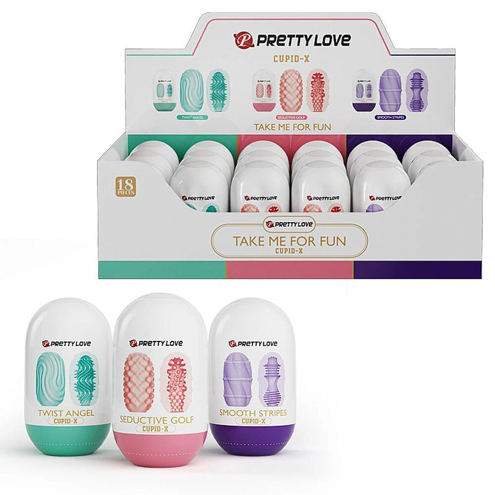 Masturbador Masculino Egg Cupid X - Pretty Love