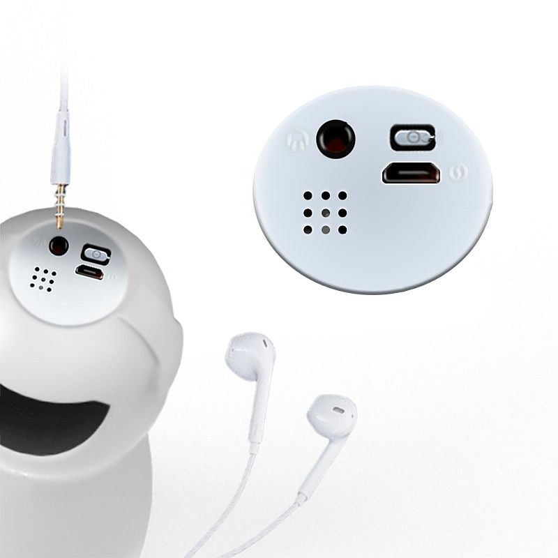 Masturbador Formato de Lanterna com Boca / Vibração e Voz - S Robot - SI