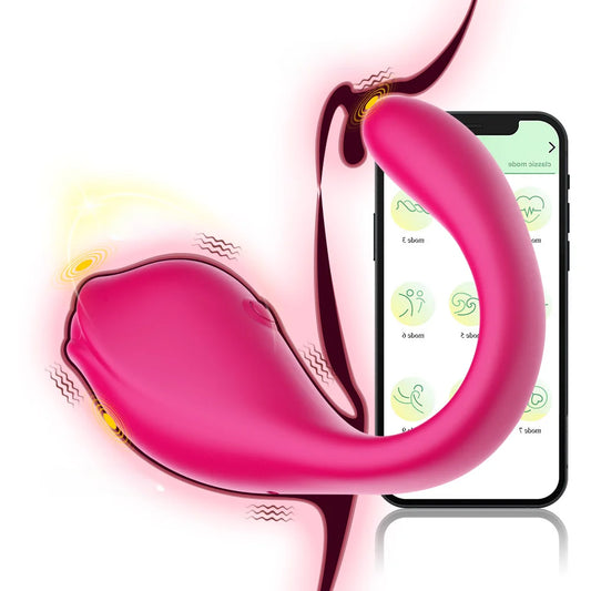 Vibrador de casal por aplicativo