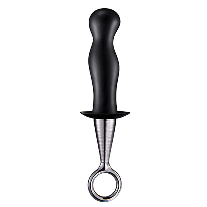 Butt Plug de Próstata com Alça de Metal