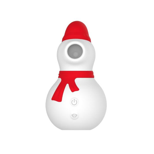 Estimulador clitoriano Snowman - vermelho