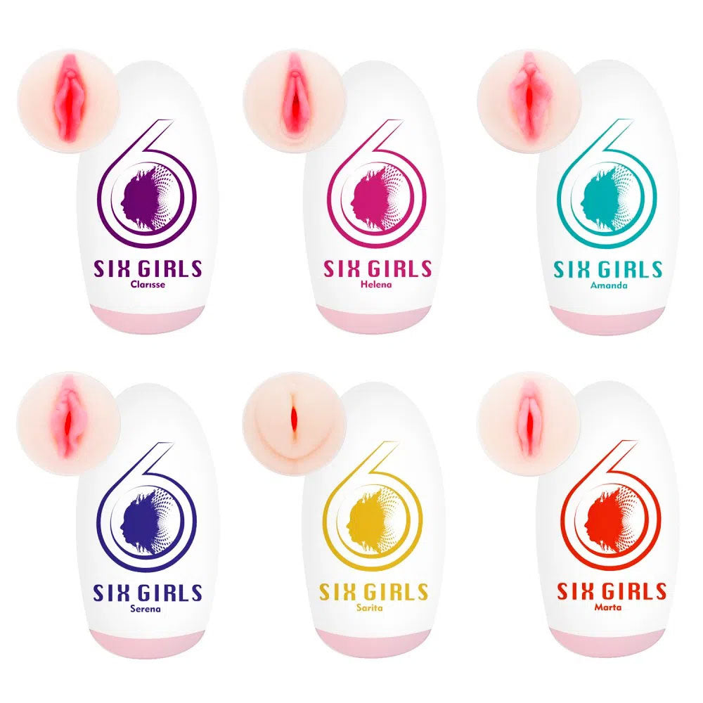 Masturbador Masculino Egg em Cyberskin - Six Girls