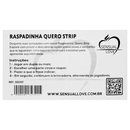 Raspadinha Quero Strip Unitária