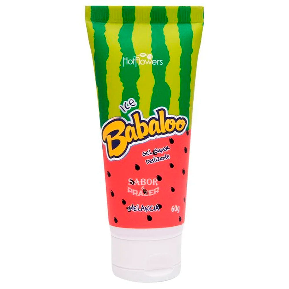 Lubrificante Ice Babaloo Super Deslizante 60g - Melância