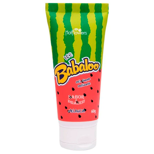 Lubrificante Ice Babaloo Super Deslizante 60g - Melância