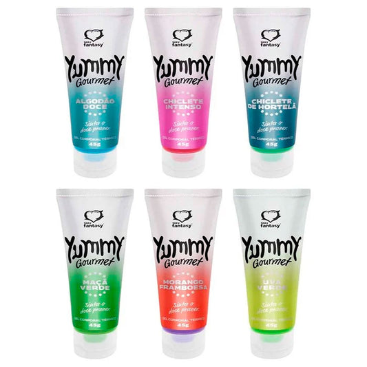 gel termico beijavel hot yummy gourmet sabores sexy fantasy