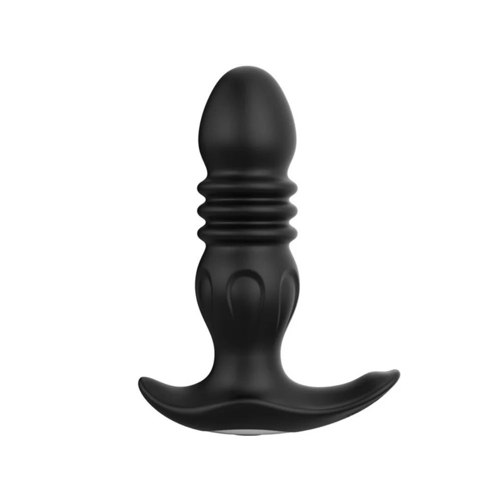 Plug anal vibratório e vai e vem por aplicativo