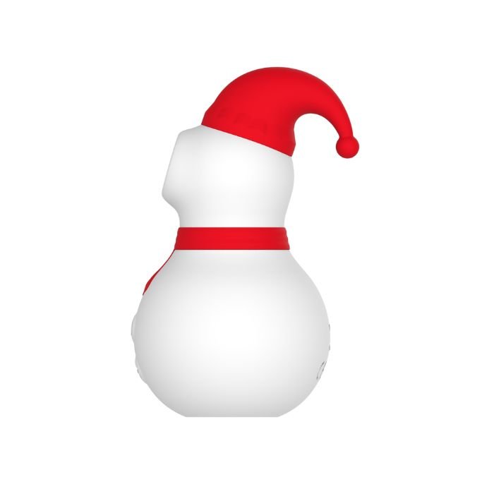 Estimulador clitoriano Snowman - vermelho