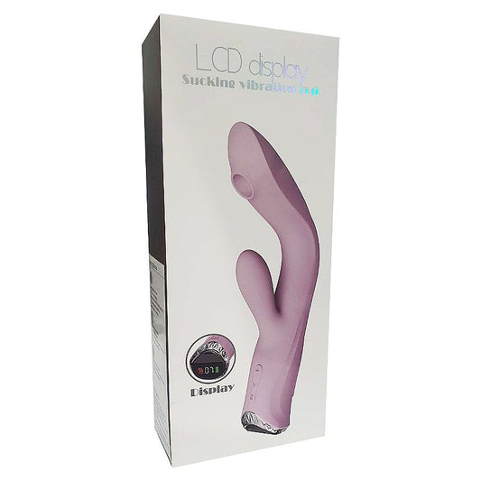 Vibrador de Ponto G e Clitóris / Pulsação - Com tela de LCD e Recarregável