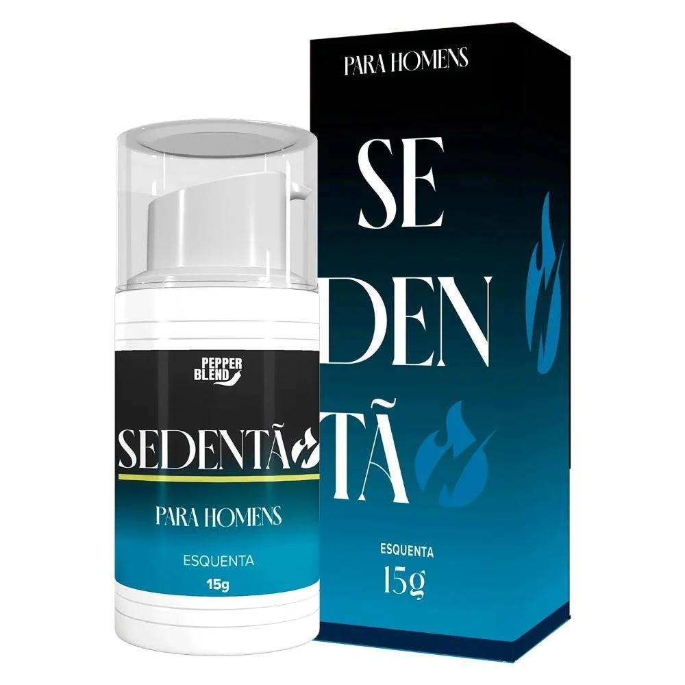 SEDENTÃO INTENSIFICADOR MASCULINO ESQUENTA 15G PEPPER BLEND