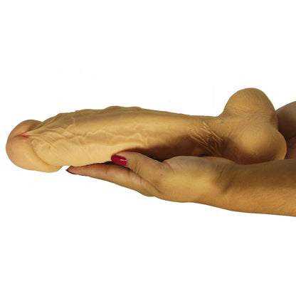 Pênis Realístico Nacho Vidal com Ventosa 21 cm x 5 cm