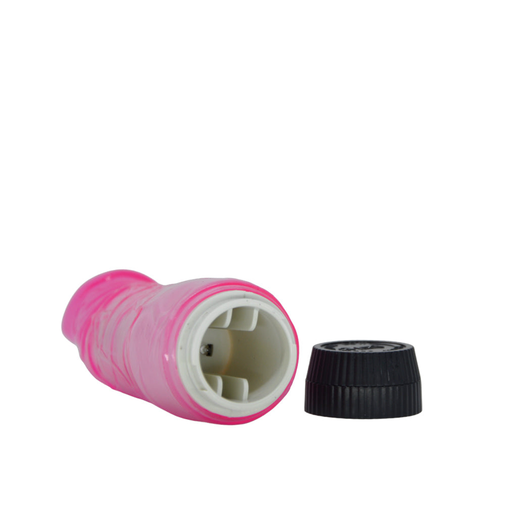 Prótese Peniana Realística com Vibro e Glande Saliente 19 x 4 cm