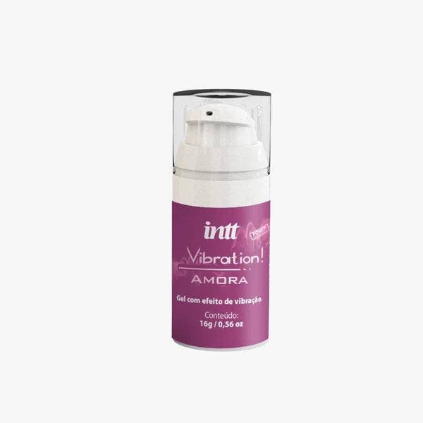 Vibrador Líquido Gel Sabor Amora Extra Forte