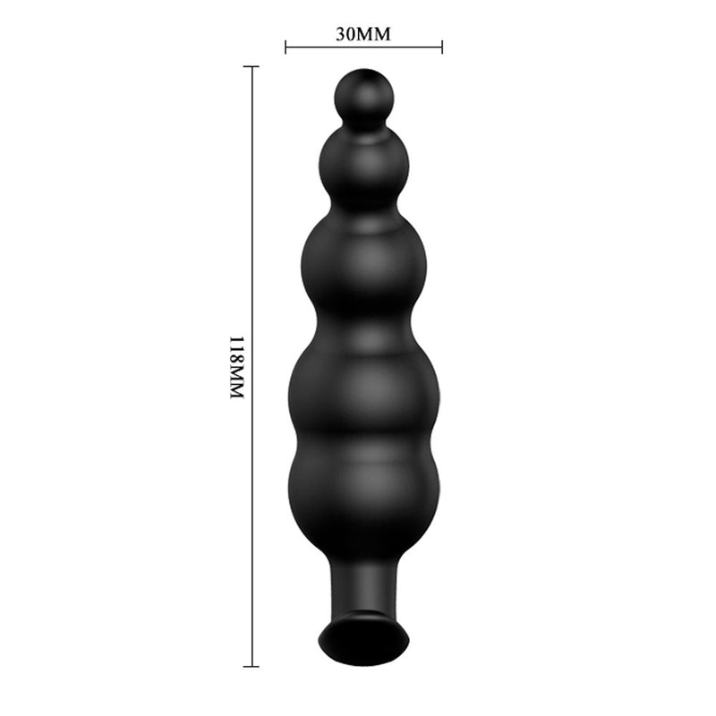 Plug Anal Escalonado Stimulation Pretty Love em Silicone