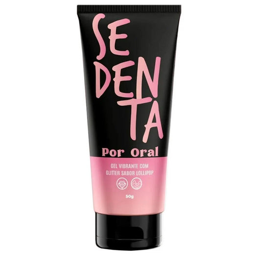 Sedenta Por Oral Gel Comestível Eletrizante com Glitter 50g Pepper Blend