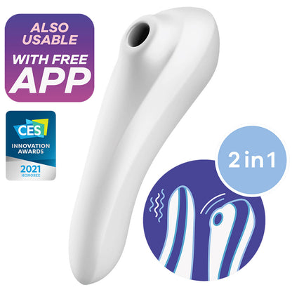 Estimulador de Clitóris 2 em 1 Satisfyer Dual Pleasure Recarregável