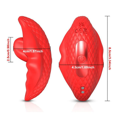 Vibrador em formato de boc a por aplicativo