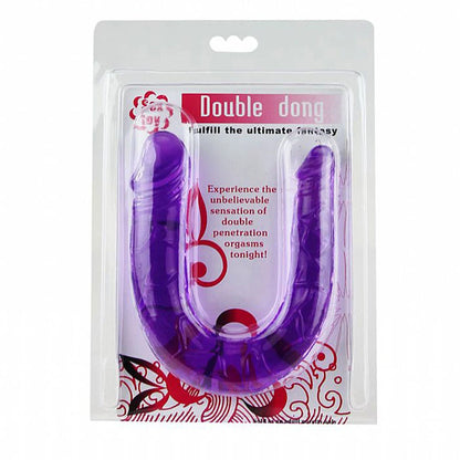 Dildo Realístico Duplo em Silicone Macio - Pênis Hawaiano