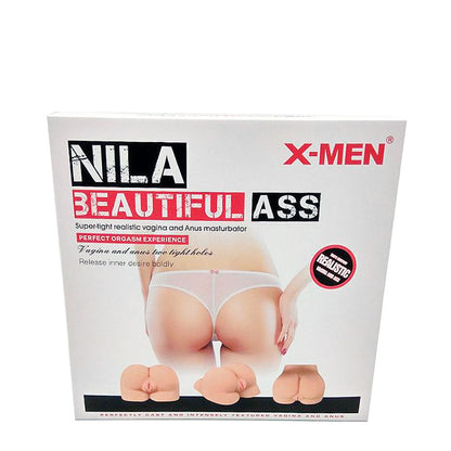 Masturbador Masculino em Formato de Bumbum com 2 Orifícios Penetráveis 4,6 Kg