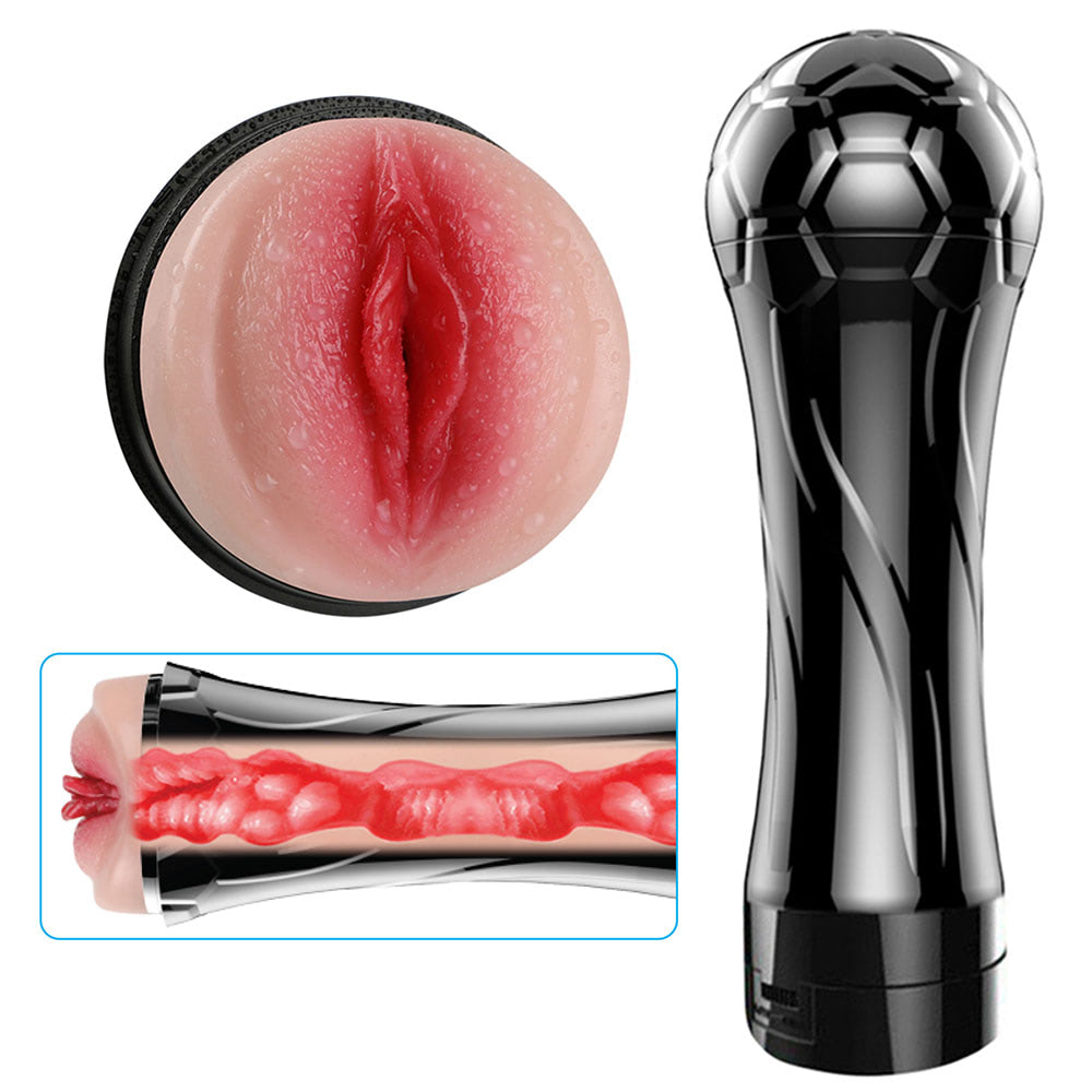 Masturbador Masculino Lanterna Cyberskin, em formato de vagina