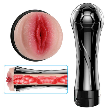 Masturbador Masculino Lanterna Cyberskin, em formato de vagina
