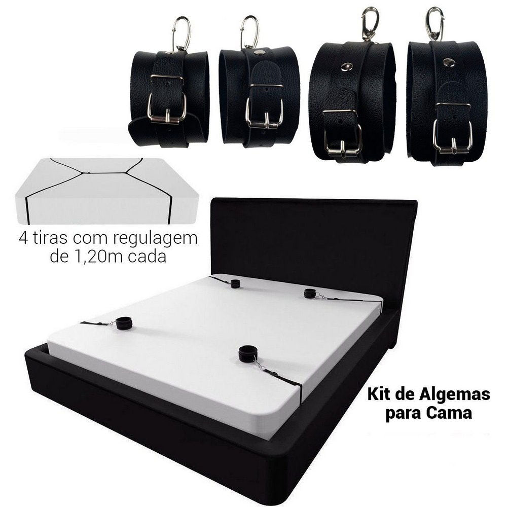 Conjunto de Algemas para Usar na Cama