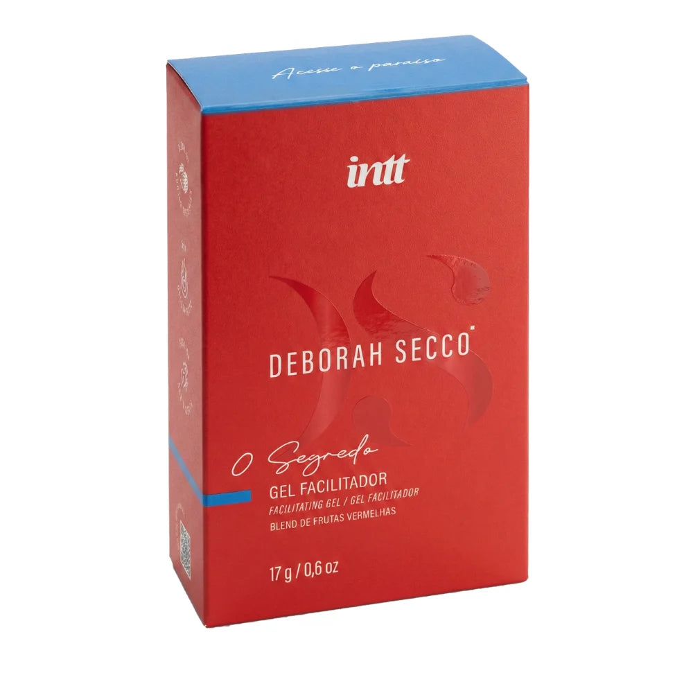 O segredo by Deborah Secco gel facilitador com aroma de frutas vermelhas 17g