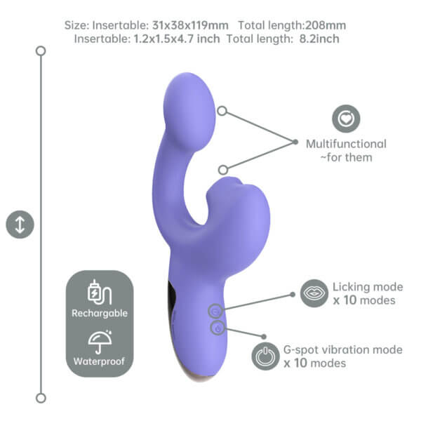 Magic Ponder – Vibrador com controle por aplicativo
