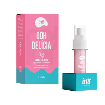 Calda Picante Gel Beijável para Sexo Oral - Ooh Delícia - Intt