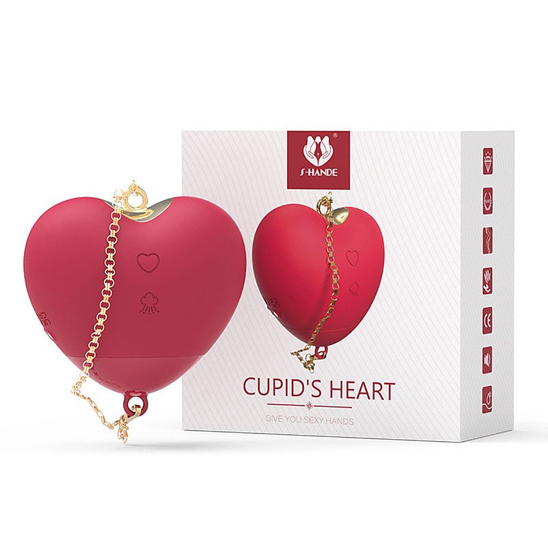 Vibrador de Clitóris com Sucção Formato de Coração Cupid s Heart