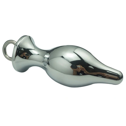 Plug Anal em Aço Inoxidável com Alça