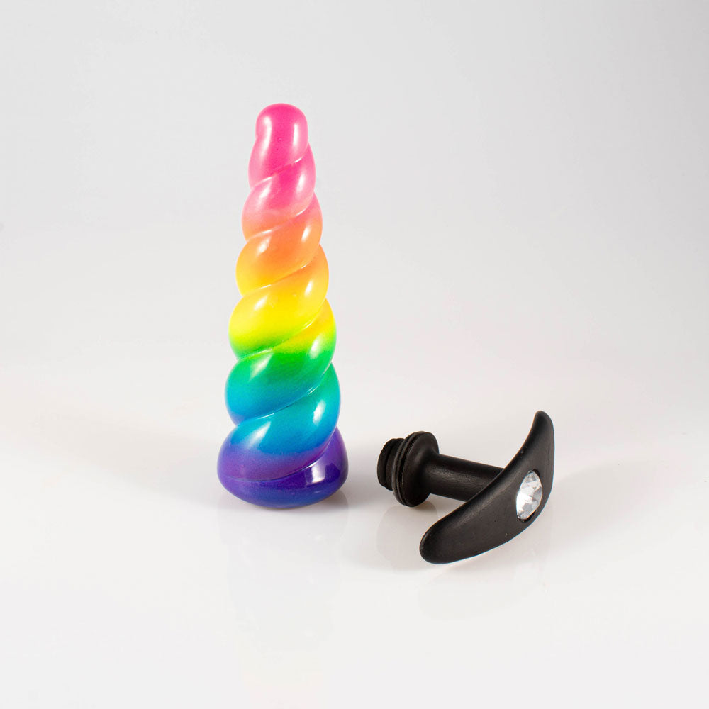 Plug Anal com Compartimento Secret Bag 13,3 x 3,5 cm - Hard