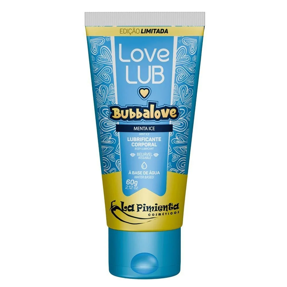LOVE LUB BUBBALOVE GEL LUBRIFICANTE BEIJÁVEL 60G LA PIMIENTA