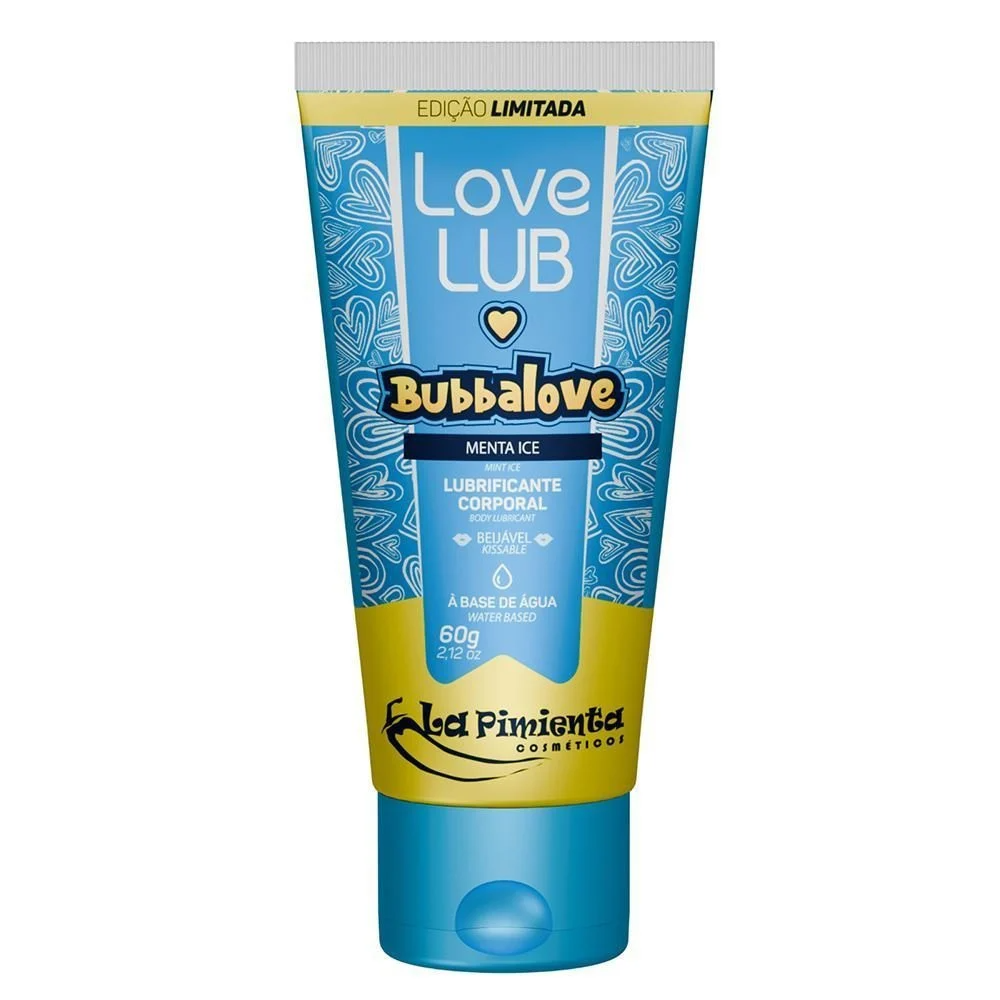 LOVE LUB BUBBALOVE GEL LUBRIFICANTE BEIJÁVEL 60G LA PIMIENTA