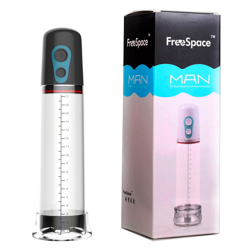 Bomba Peniana Elétrica com Sucção Automática - Free Space