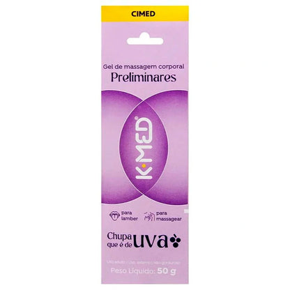 Gel de Massagem Beijável Preliminares - Chupa que é de Uva 50g