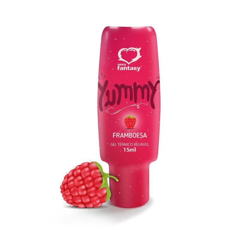 Excitante yummy gel termico que esquenta esfria beijavel 15ml
