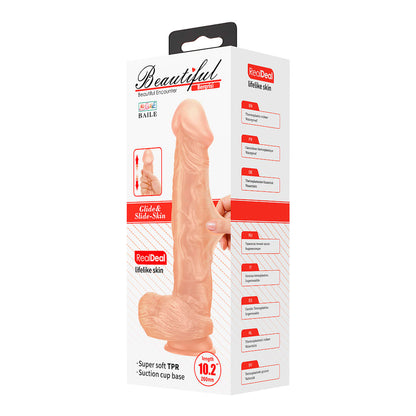 Pênis em Silicone com Textura Super Realística Toque Macio