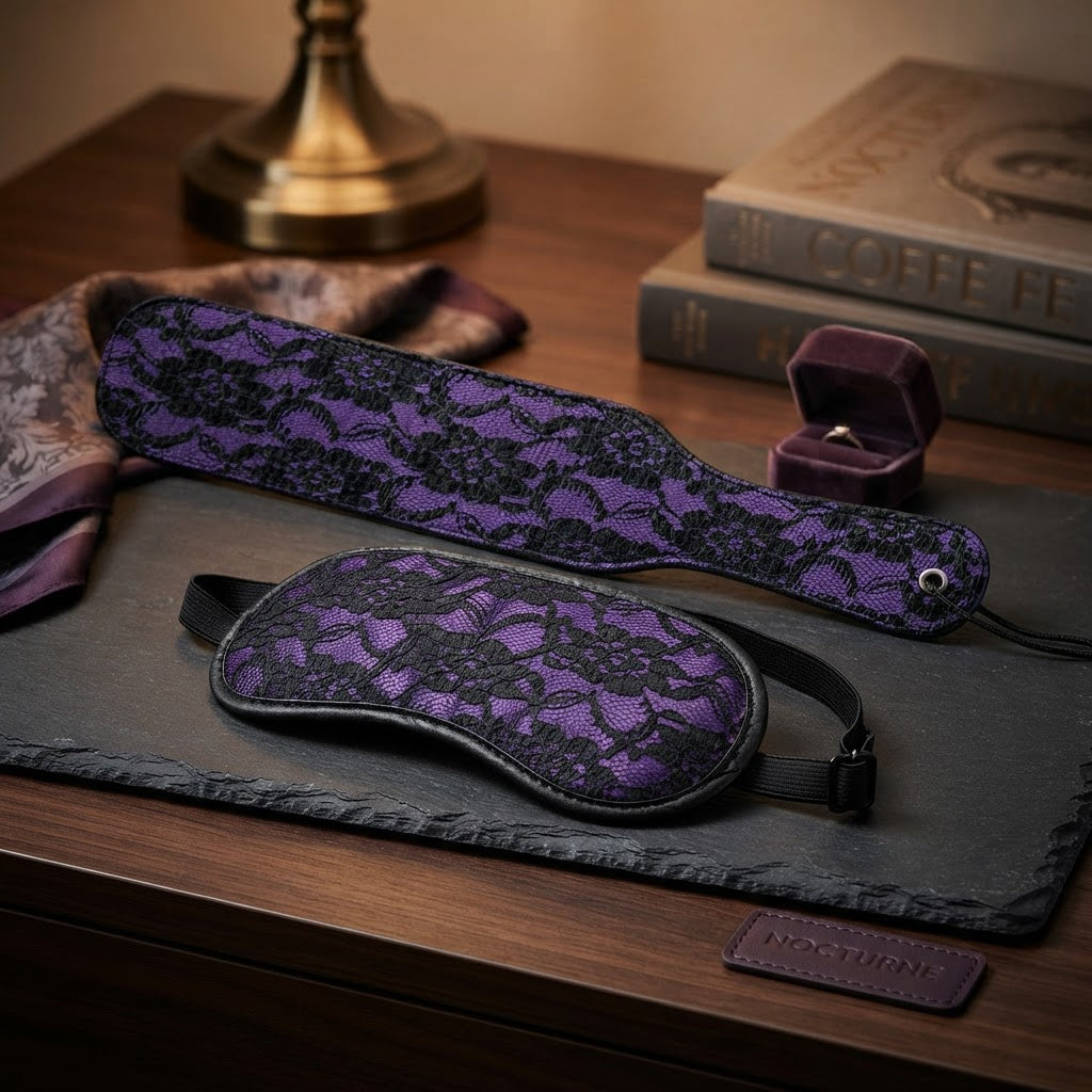 Kit Sadomasoquismo com Chibata e Venda - BDSM