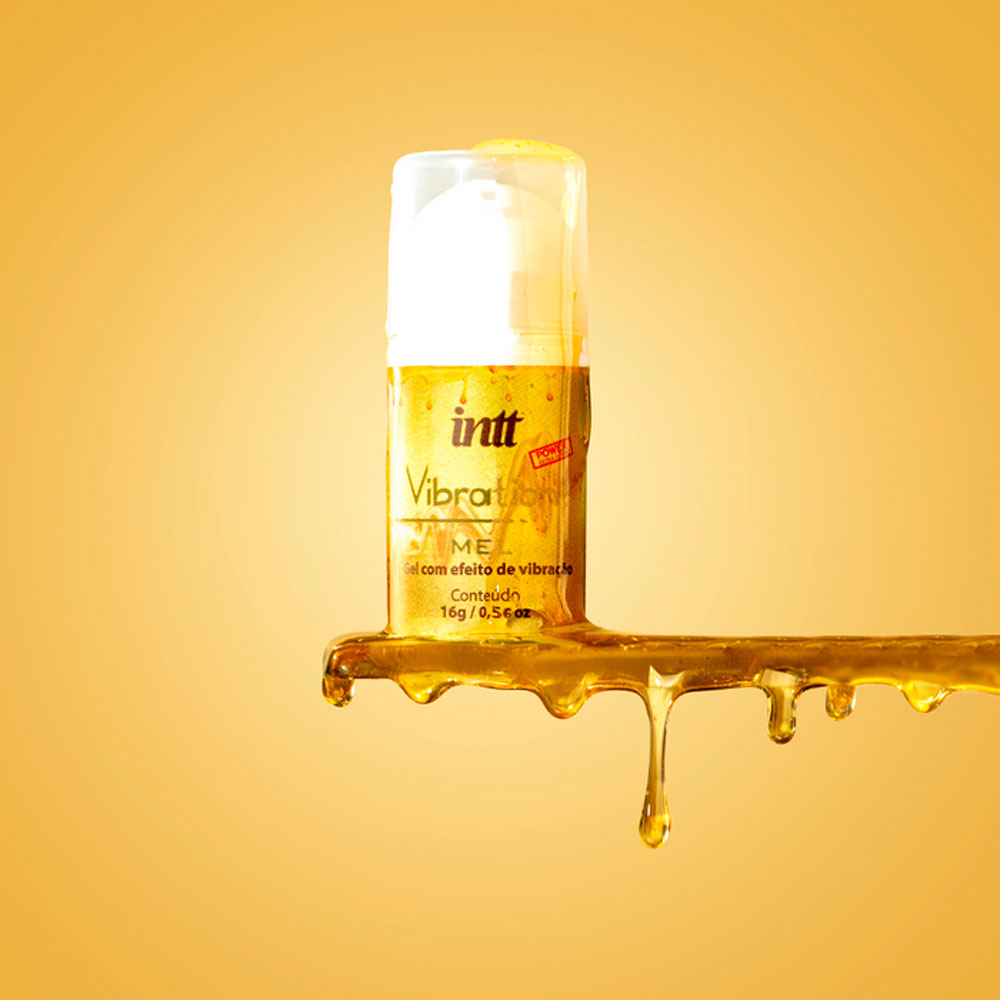 Gel com Efeito de Vibração 16g - Vibration Power Mel - INTT