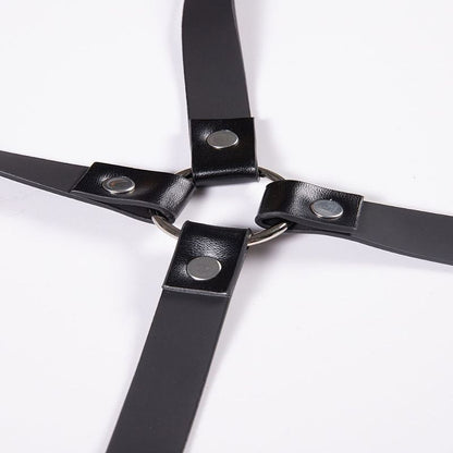 Harness em Couro com Algema