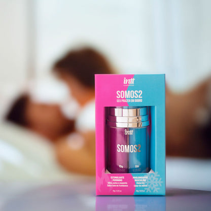 Kit Gel para Casais Excitante e Prolongador - Somos2 - INTT