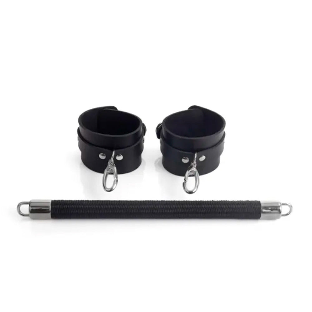 Separador de Braços com Algemas em Couro - 25 cm