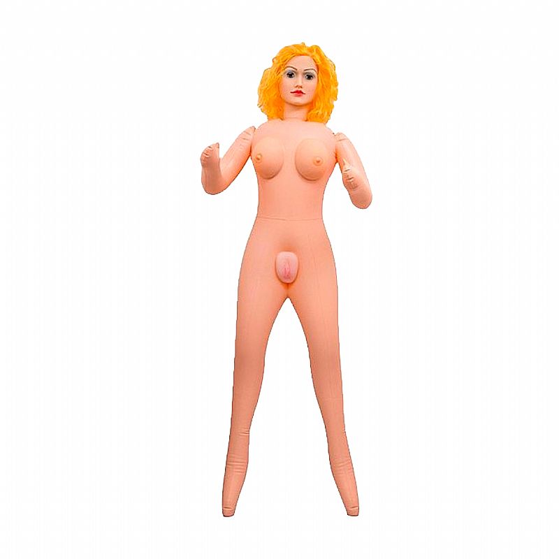Boneca Inflável com Vagina e Ânus em CyberSkin - Sensações Realísticas