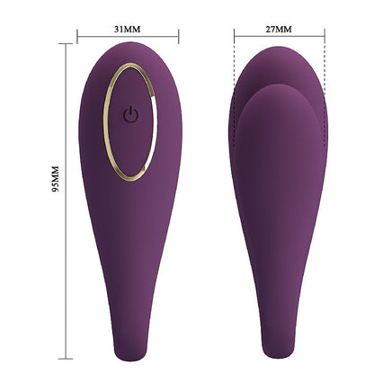 Vibrador de Casal - August - À Longa distância - APP - Pretty Love