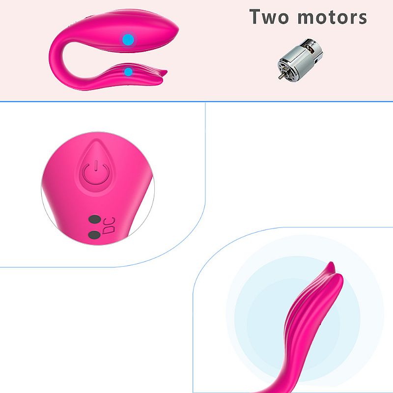 Vibrador de Casal - Ariel - APP