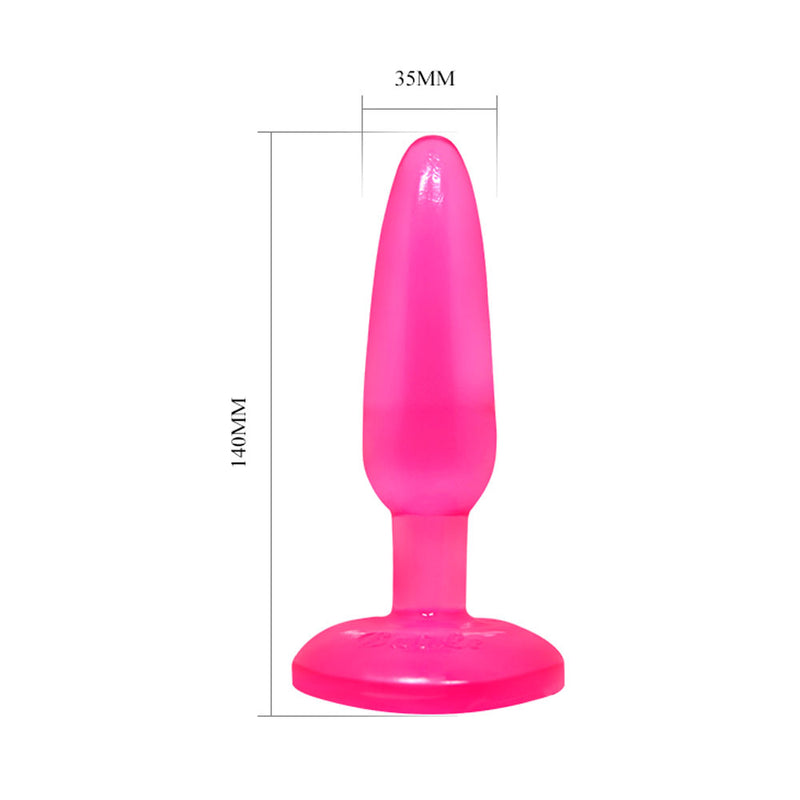 Plug Anal Estimulador Iniciante com Ventosa
