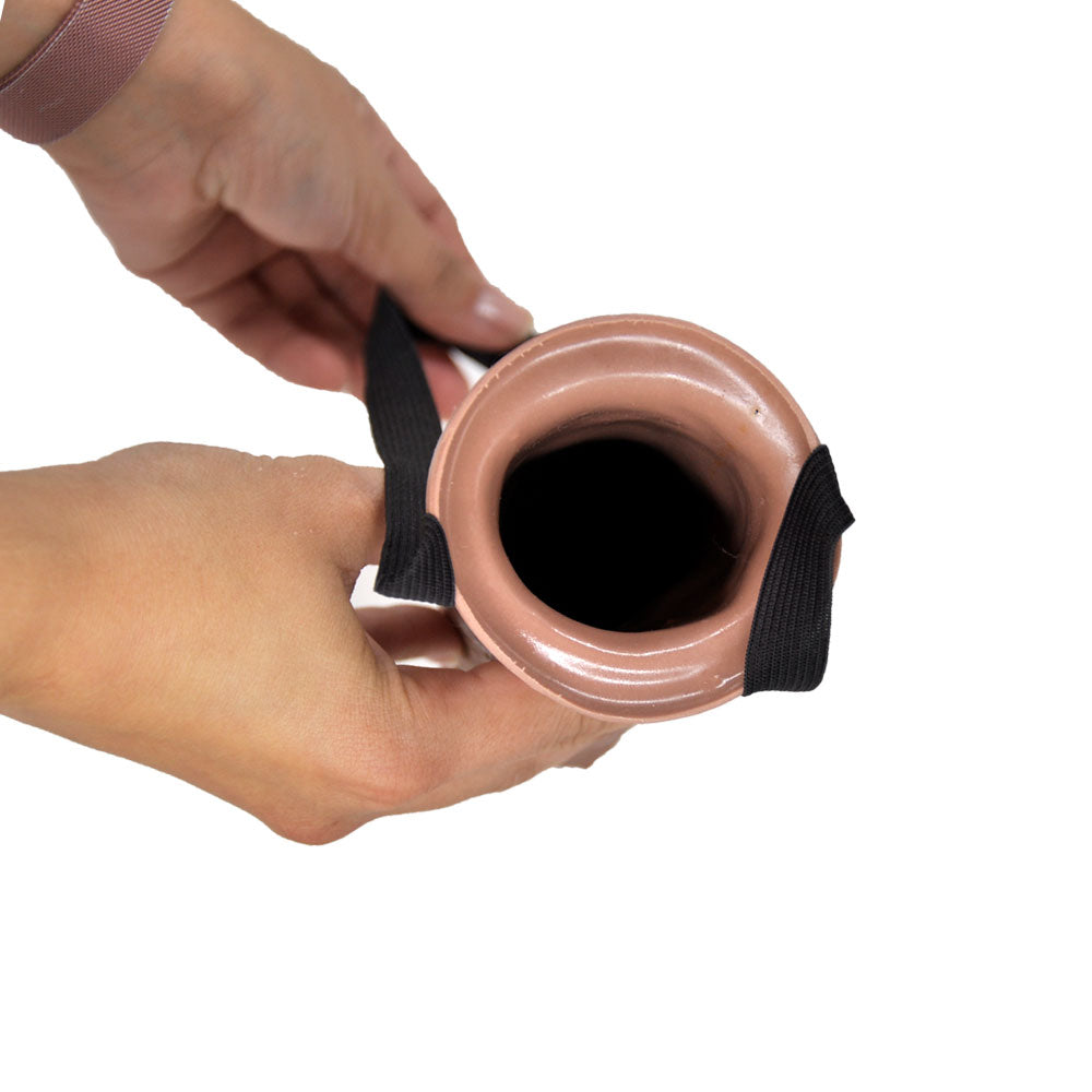 Capa Peniana Monster com Cinta em Silicone Rígido 21 x 5 cm