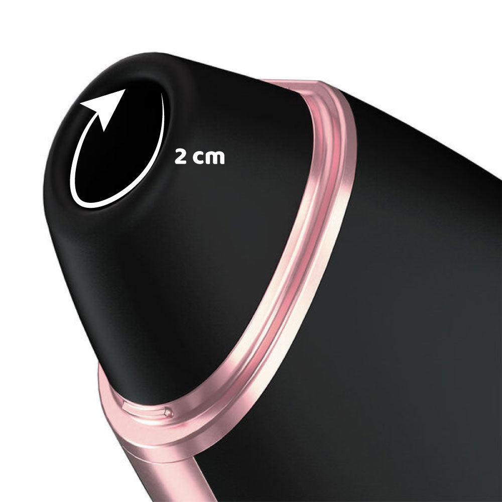 Vibrador Estimulador de Clitóris Com Sucção - Satisfyer Love Triangle