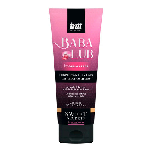 Lubrificante Íntimo Babalub Sabor Chiclete 50ml - Intt by Carla Geane
